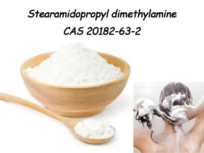 Quel est le taux d'utilisation de la stéaramidopropyl diméthylamine?