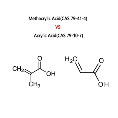 L'acide méthacrylique est-il le même que l'acide acrylique ?