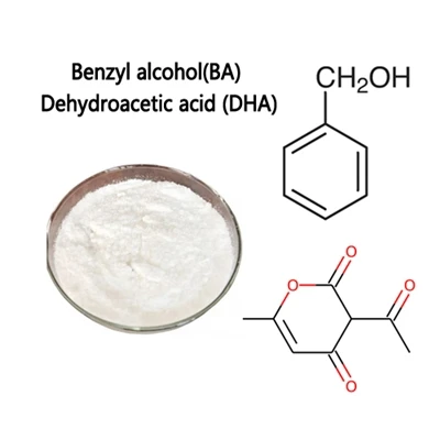 qu'est-ce que l'alcool benzylique (BA) avec l'acide déhydroacétique (DHA) ?