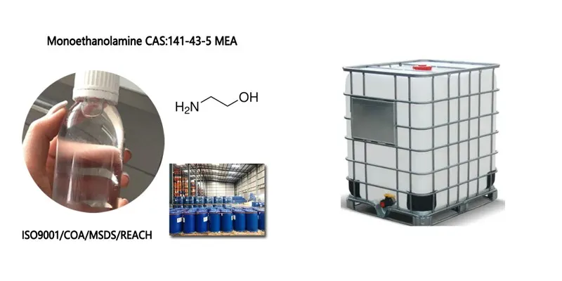 99.5% Purity MEA/Monoethanolamine (Ethanolamine) CAS:141-43-5 99.5% Purity MEA/Monoethanolamine (Ethanolamine) CAS:141-43-5
